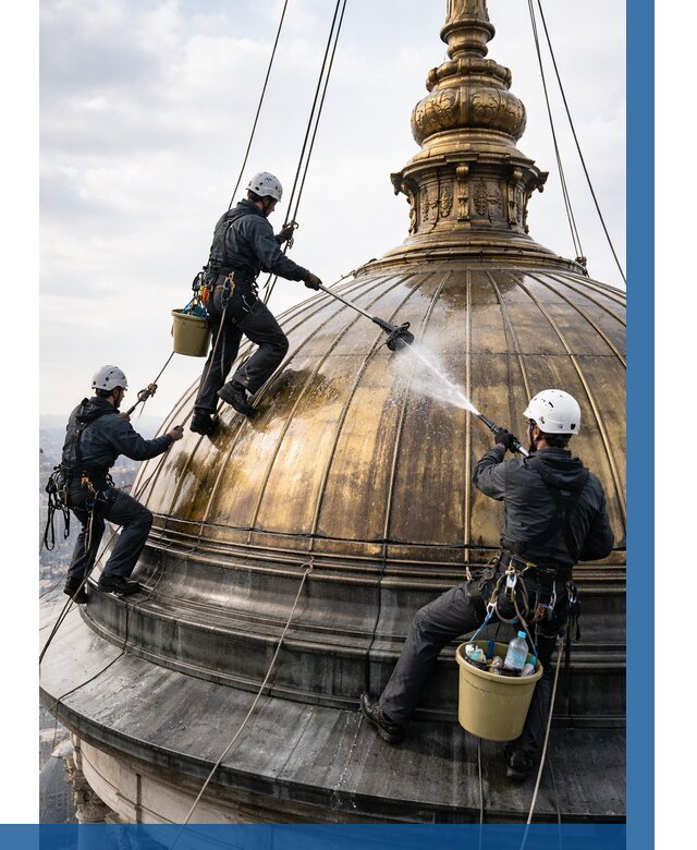Мойка куполов и шпилей в Ивантеевке от 8230 р. - заказать | ВЫСОТНИК-Внт