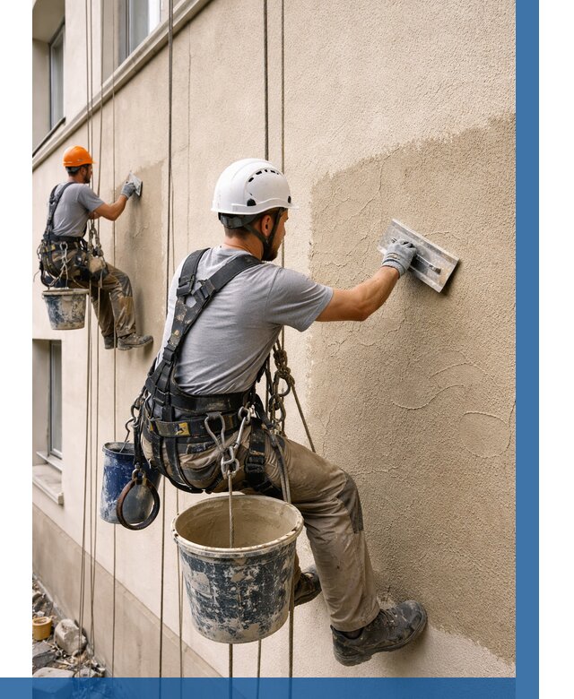 Декоративная штукатурка фасада в Ивантеевке от 1234 р. | ВЫСОТНИК-Внт