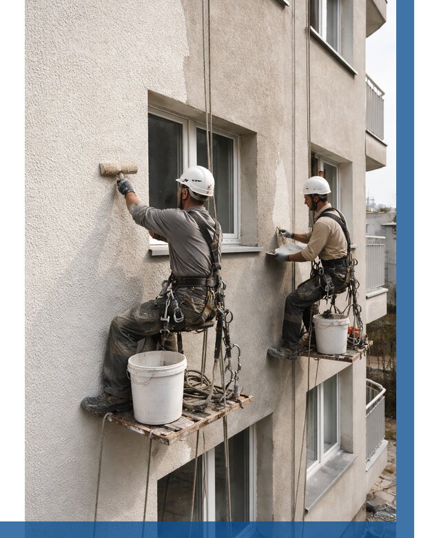 Нанесение короеда на фасад в Ивантеевке от 463 р. | ВЫСОТНИК-Внт