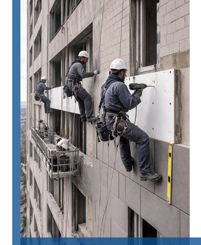 Монтаж фасадных термопанелей высокого качества в Ивантеевке