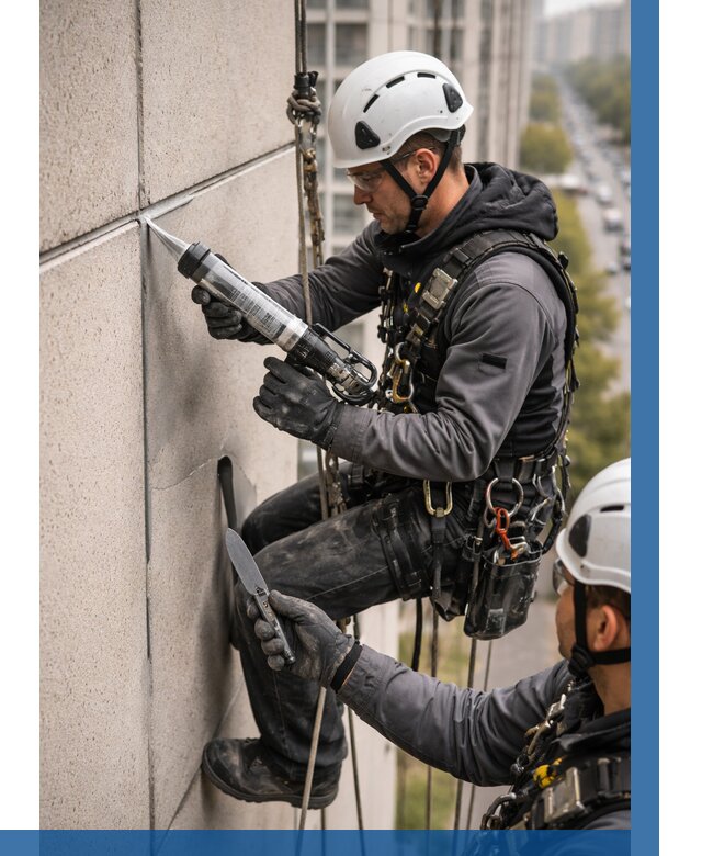 Первичная герметизация швов в Ивантеевке от 617 р. | ВЫСОТНИК-Внт