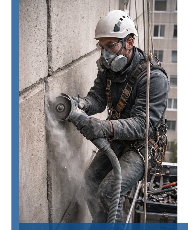 Штробление межпанельных швов в Ивантеевке качественно и быстро