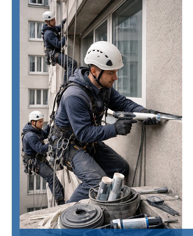 Герметизация швов лоджии в Ивантеевке профессионально и надежно