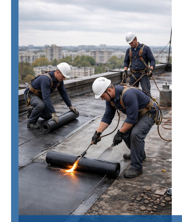 Ремонт наплавляемой кровли в Ивантеевке качественно и надежно