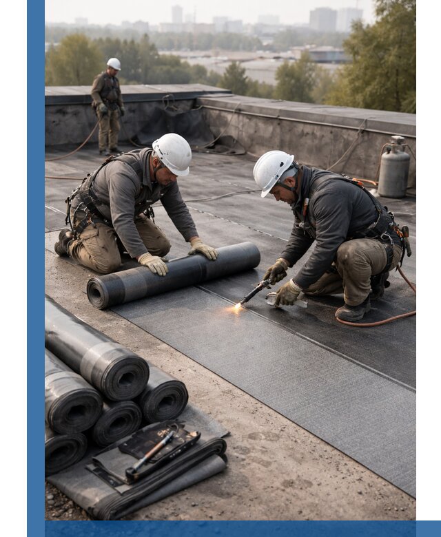 Монтаж мягкой кровли в Ивантеевке профессионально и надежно