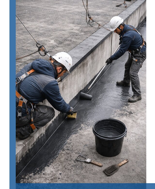 Гидроизоляция кровли жидкой резиной профессионально в Ивантеевке