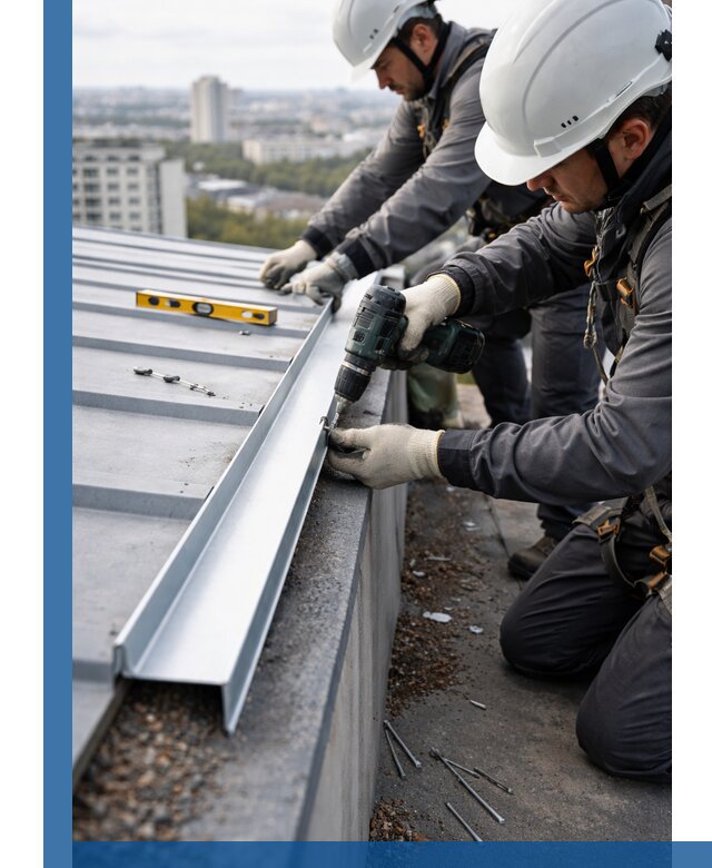 Монтаж капельника на кровле в Ивантеевке с гарантией качества