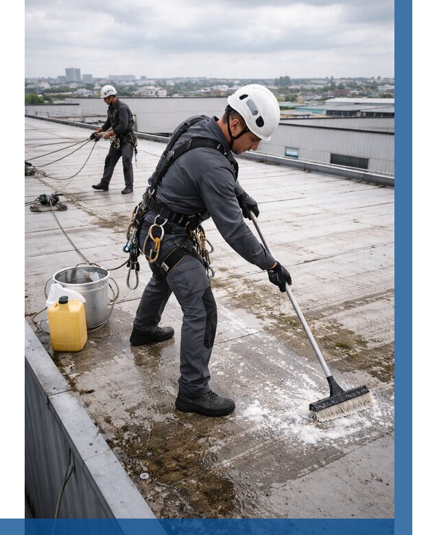 Очистка крыши по графику в Ивантеевке от 7715 р. | ВЫСОТНИК-Внт