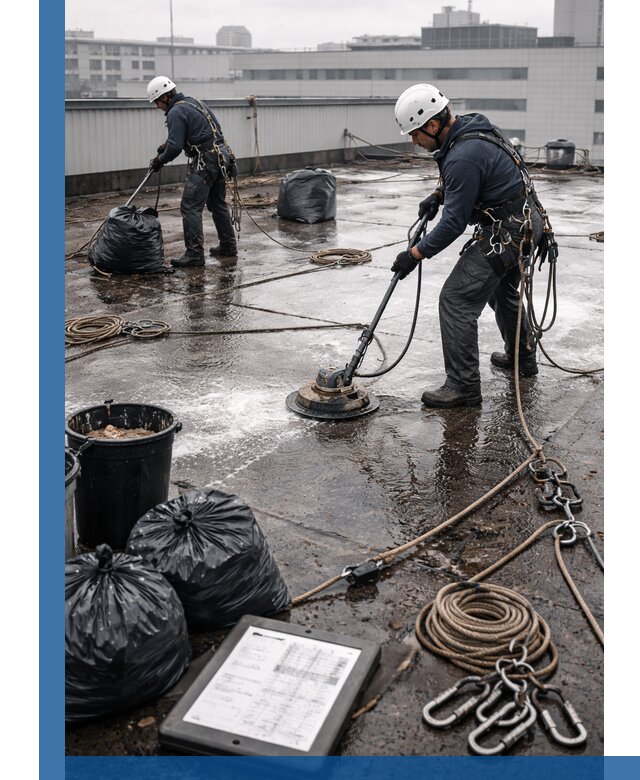 Плановая очистка кровли по графику в Ивантеевке для безопасности