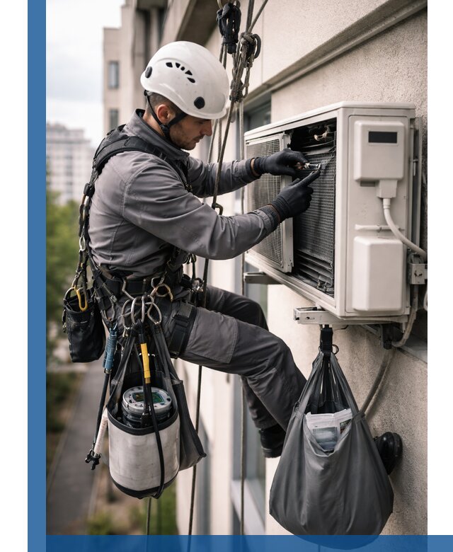 Обслуживание внешнего блока кондиционера в Ивантеевке профессионально