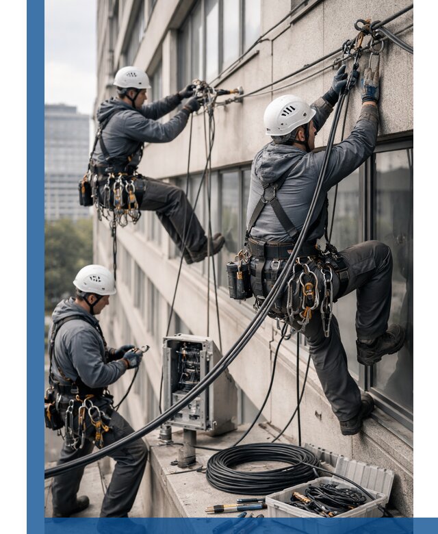 Прокладка оптоволоконного кабеля в Ивантеевке под ключ с тестированием