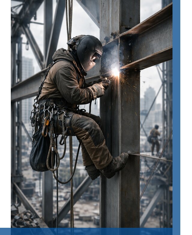 Высотные сварочные работы в Ивантеевке от 3600 р. | ВЫСОТНИК-Внт