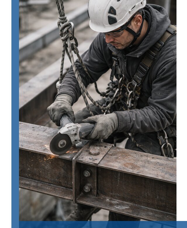 Резка металла на высоте в Ивантеевке для зданий и конструкций