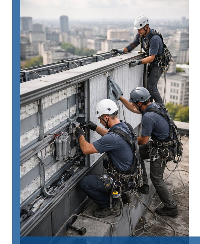 Профессиональное обслуживание крышной рекламы в Ивантеевке под ключ