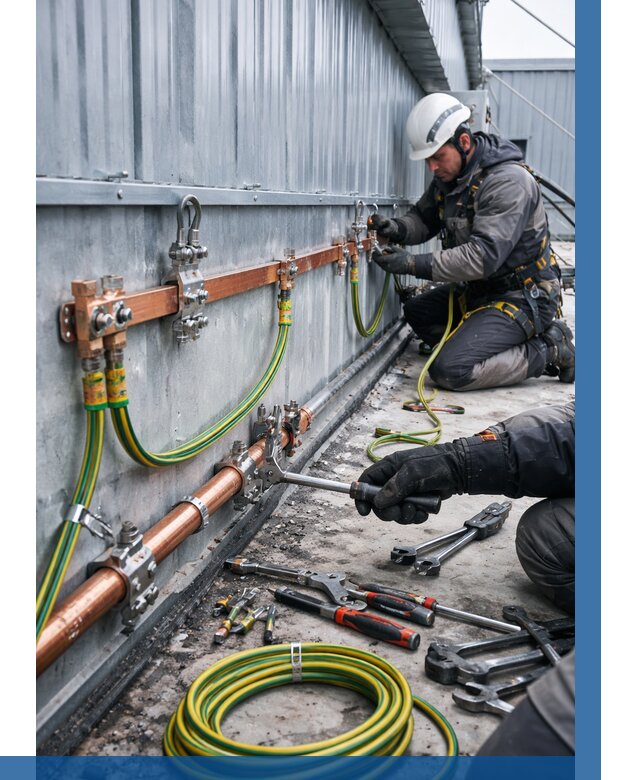 Монтаж заземления здания в Ивантеевке от 25718 р. | ВЫСОТНИК-Внт