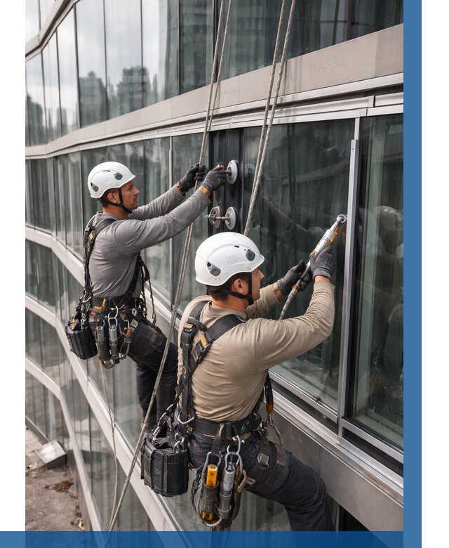 Радиусное остекление фасада в Ивантеевке от 12344 р. | ВЫСОТНИК-Внт