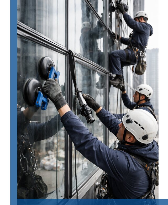 Радиусное остекление фасадов под ключ в Ивантеевке с гарантиями