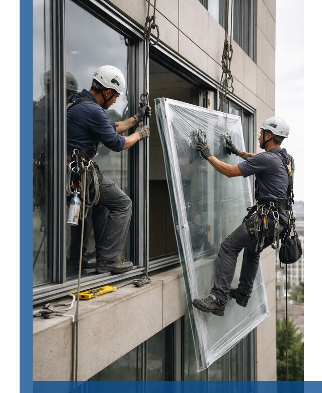 Профессиональная замена стекла в витраже в Ивантеевке с гарантией