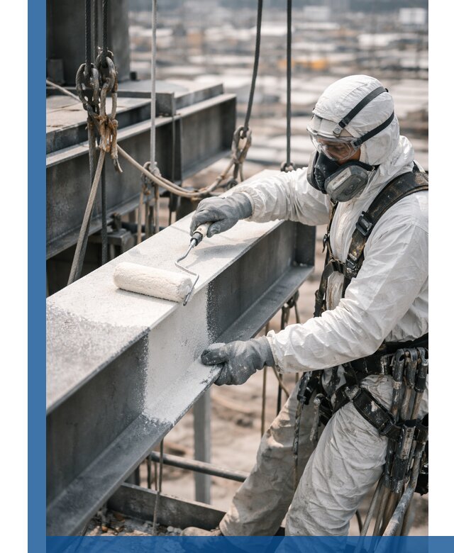 Профессиональная огнезащитная обработка металлоконструкций в Ивантеевке