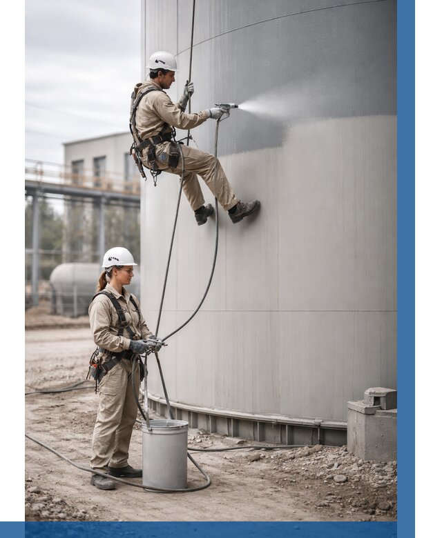 Покраска резервуаров в Ивантеевке от 1234 р. | ВЫСОТНИК-Внт — заказать