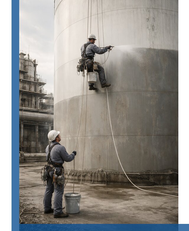 Покраска стальных резервуаров и емкостей в Ивантеевке профессионально