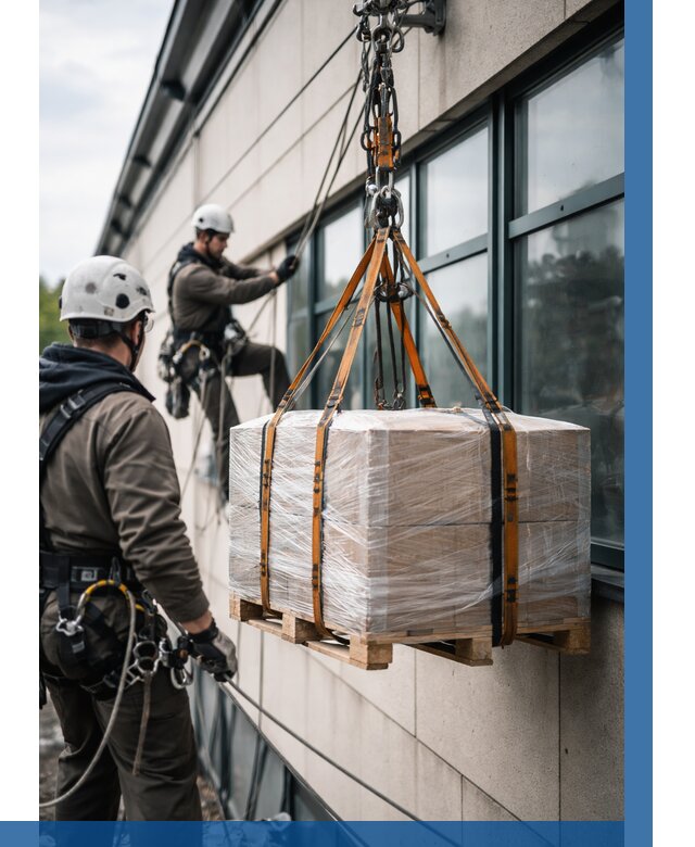 Подъем груза на высоту в Ивантеевке от 3086 р. | ВЫСОТНИК-Внт