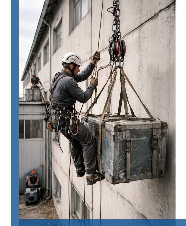 Подъем грузов на высоту в Ивантеевке для промышленных объектов