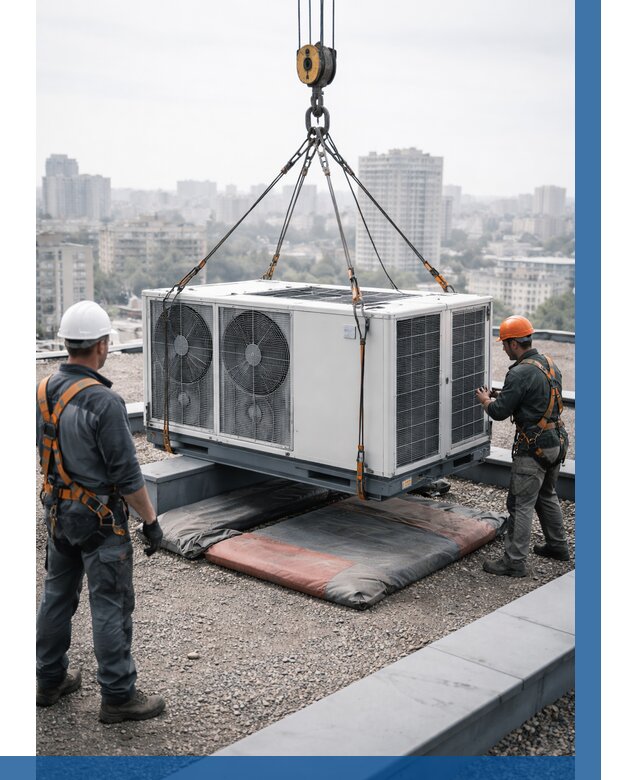 Подъем груза на крышу в Ивантеевке от 5144 р. | ВЫСОТНИК-Внт заказать