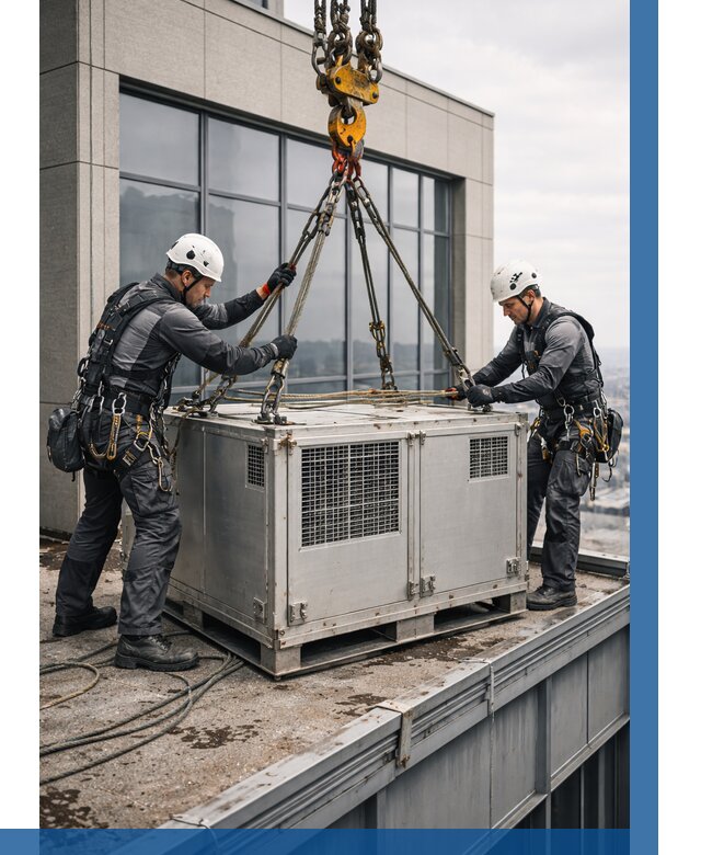 Такелажные работы на высоте в Ивантеевке от 8230 р. | ВЫСОТНИК-Внт