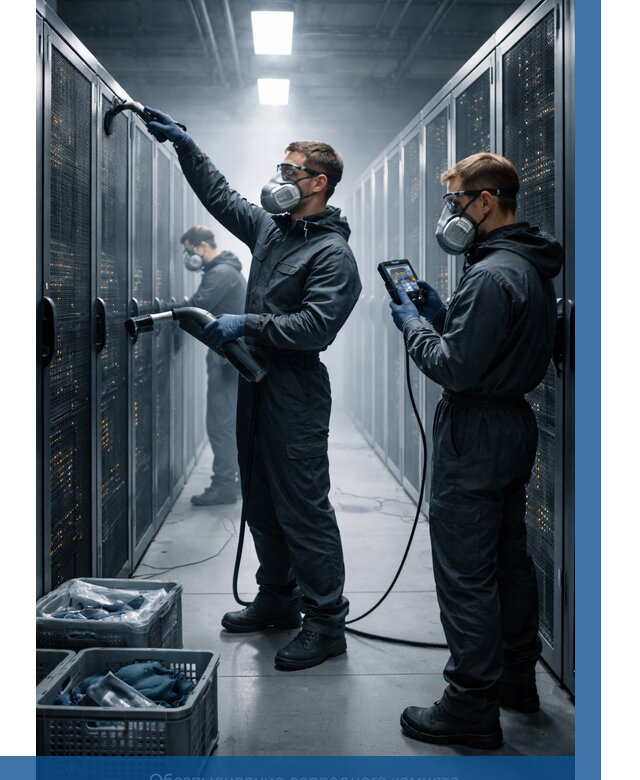 Обеспыливание серверной комнаты в Ивантеевке от 4629 р. | ВЫСОТНИК-Внт