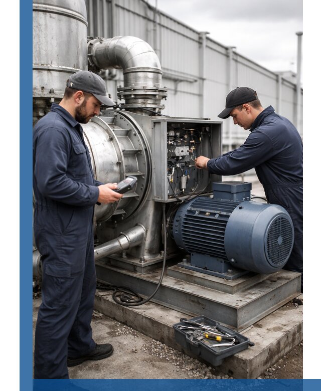 Техническое обслуживание промышленного оборудования в Ивантеевке