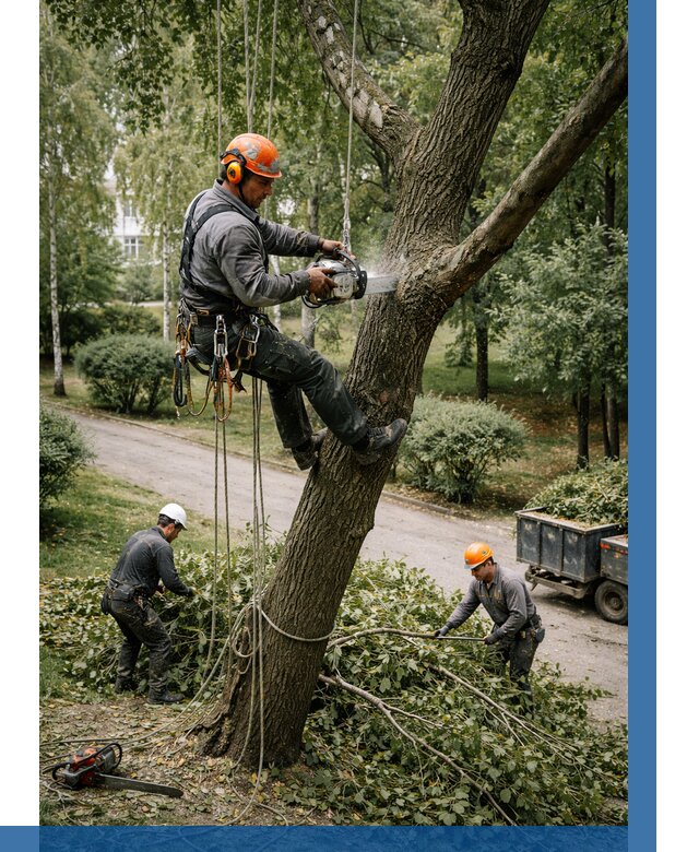 Кронирование деревьев в Ивантеевке от 6687 р. | ВЫСОТНИК-Внт