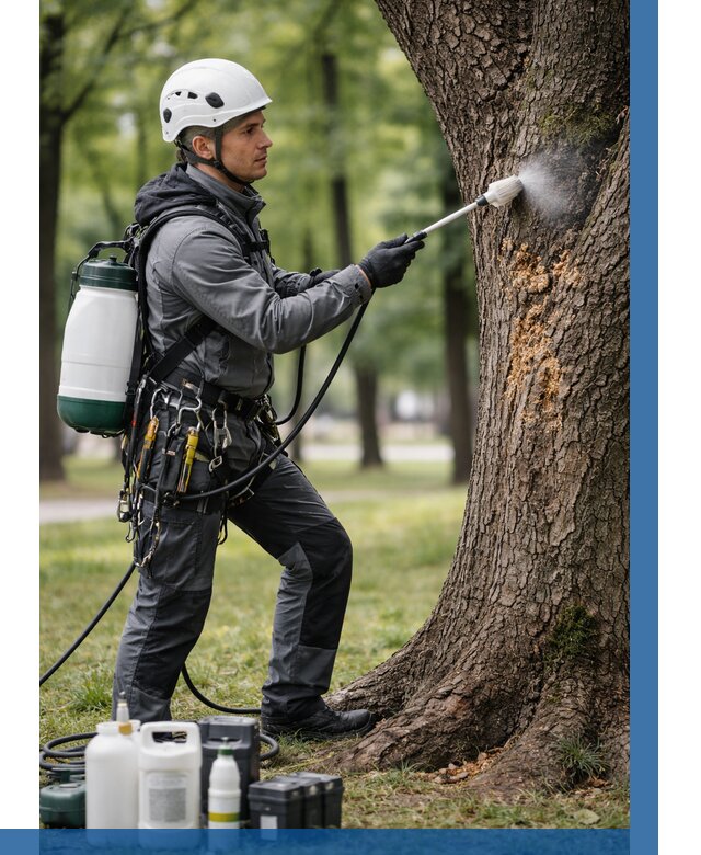 Обработка деревьев от вредителей в Ивантеевке от 4629 р. | ВЫСОТНИК-Внт