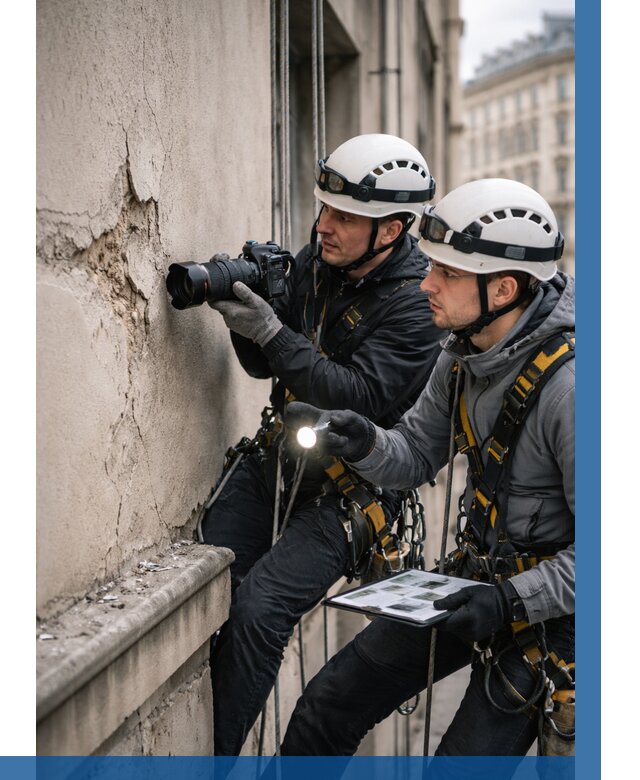 Фотофиксация дефектов фасада в Ивантеевке от 4629 р. | ВЫСОТНИК-Внт