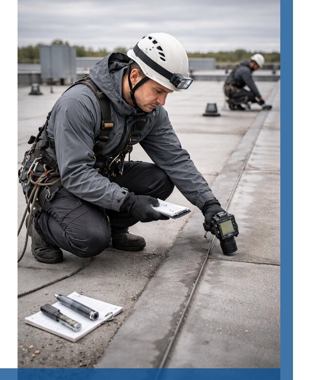 Обследование кровли на протечки в Ивантеевке от 4629 р. | ВЫСОТНИК-Внт