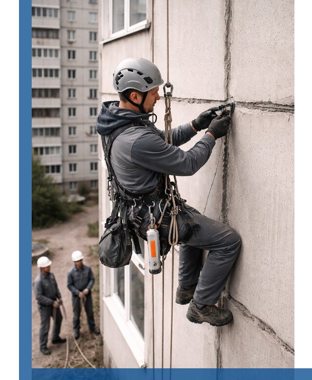 Обследование межпанельных швов и герметизация в Ивантеевке